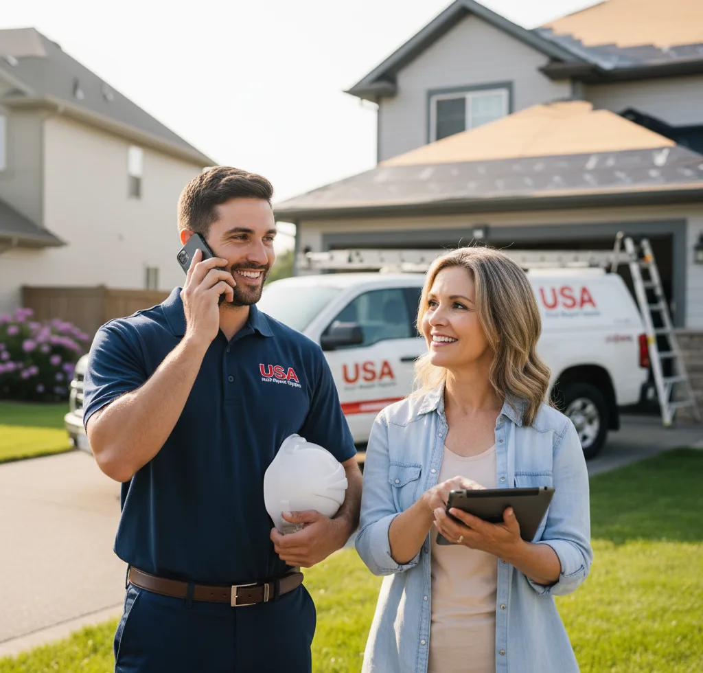 USA Roof Repair Experts customer support in Pontiac
